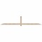 Ekena Millwork Eugene Smooth Timber Gable Bracket, Douglas Fir, 108"W x 22"H x 1 1/2"D x 3 1/2"F, 5/12 Pitch GBW108X22X0204EUG00SDF - alternate 1